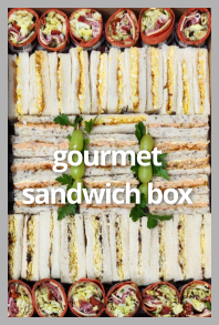 gourmet sandwich box
