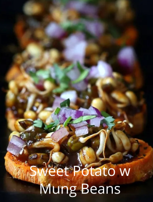 Sweet Potato w  Mung Beans