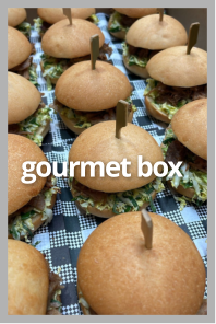 Gourmet platter box prepared by FoodByWayne